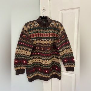 Vintage Ralph Lauren Hand Knit Wool.